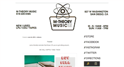 Desktop Screenshot of mtheorymusic.com